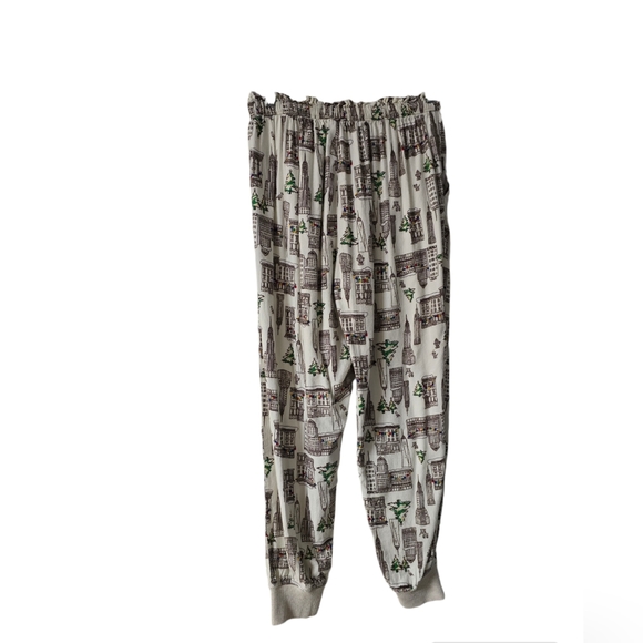 Aerie Christmas in New York Lounge Joggers Size S - Picture 5 of 7